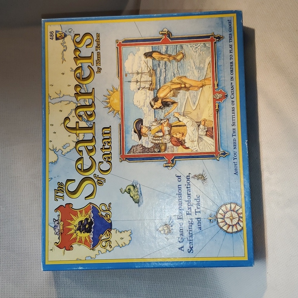 1998 Seafarers of Catan & Expansion 5-6 Player for parts